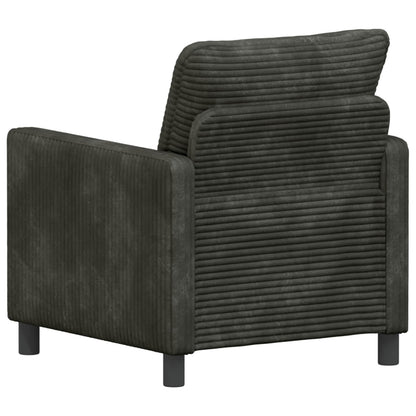 Divano Antracite 76 x 81 x 87,5 cm Poliestere | homemem39