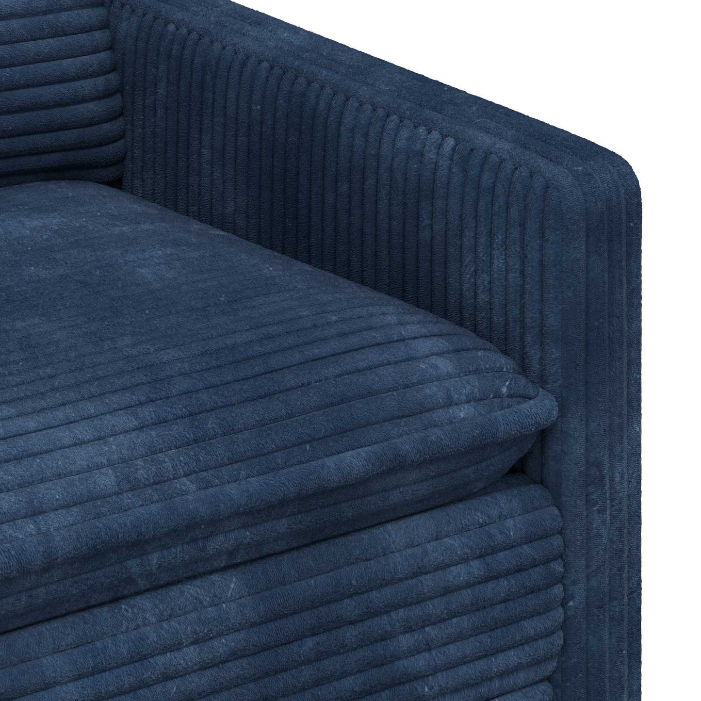 Divano Blu navy 76 x 81 x 87,5 cm Poliestere | homemem39