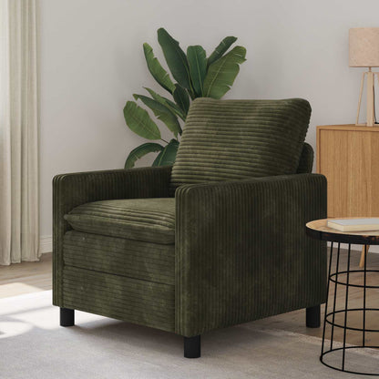 Divano Verde 76 x 81 x 87,5 cm Poliestere | homemem39