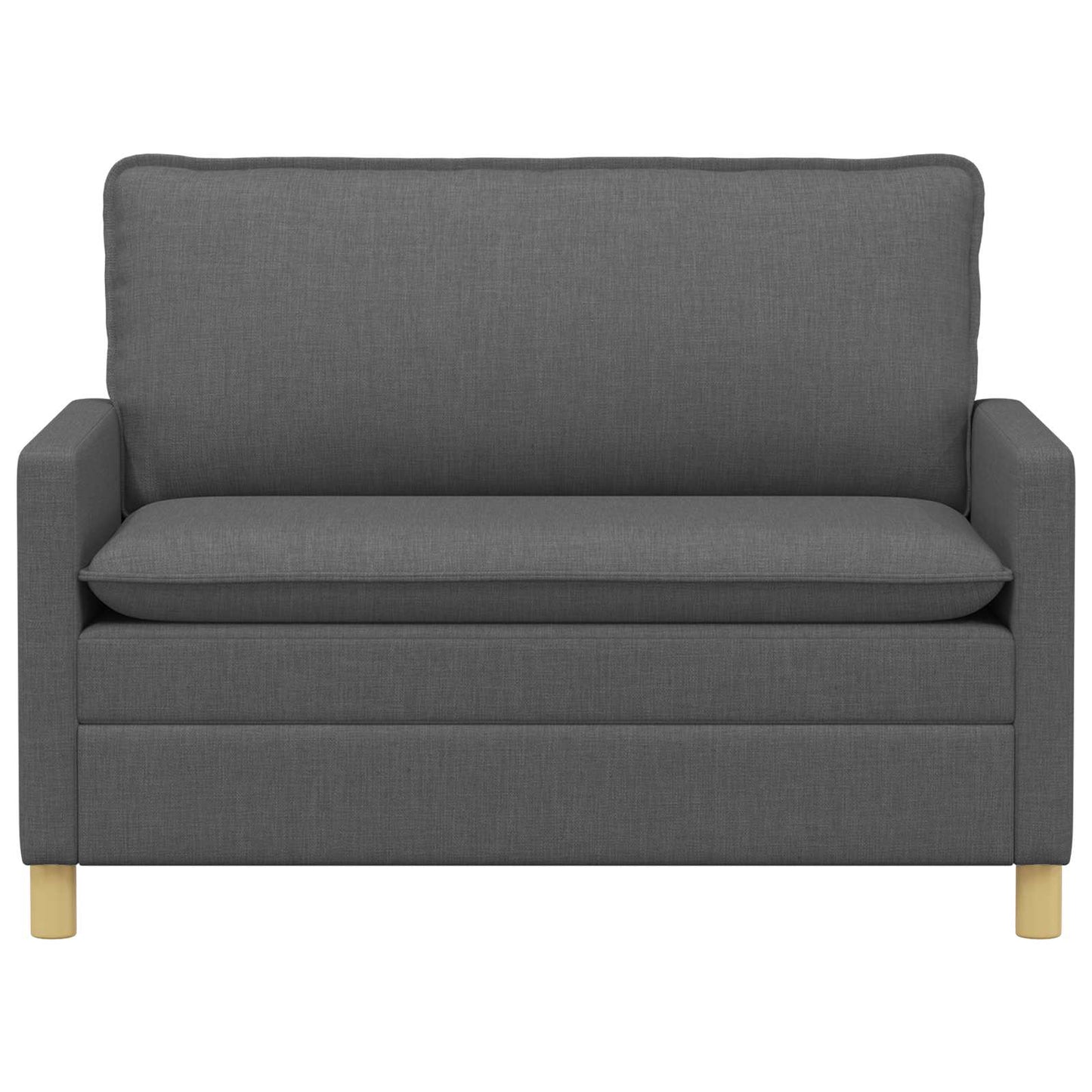 Divano Grigio Scuro 126 x 81 x 87,5 cm Tessuto