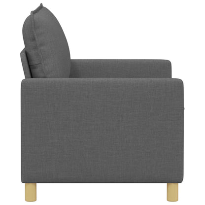 Divano Grigio Scuro Tessuto | homemem39