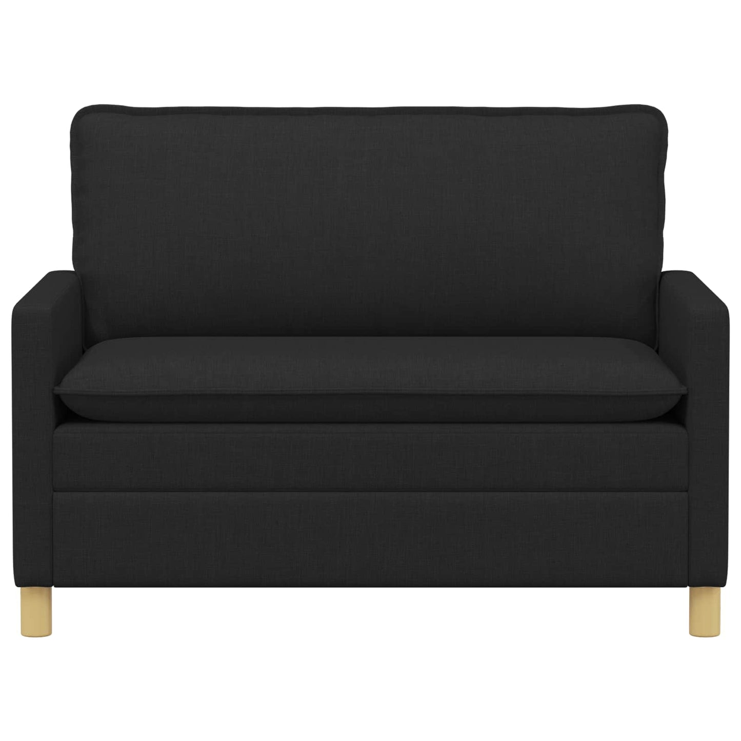 Divano Nero 126 x 81 x 87,5 cm Tessuto | homemem39
