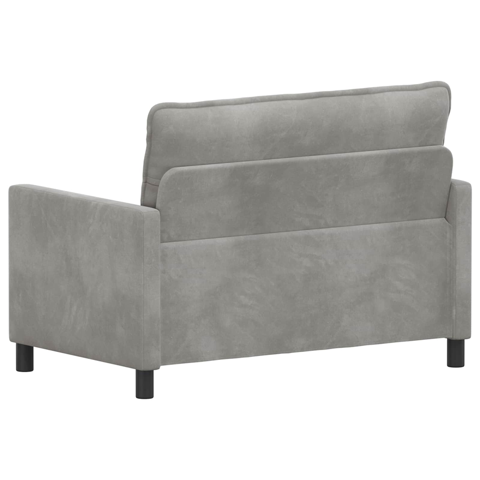 Divano Grigio Chiaro 126 x 81 x 87,5 cm Velluto | homemem39