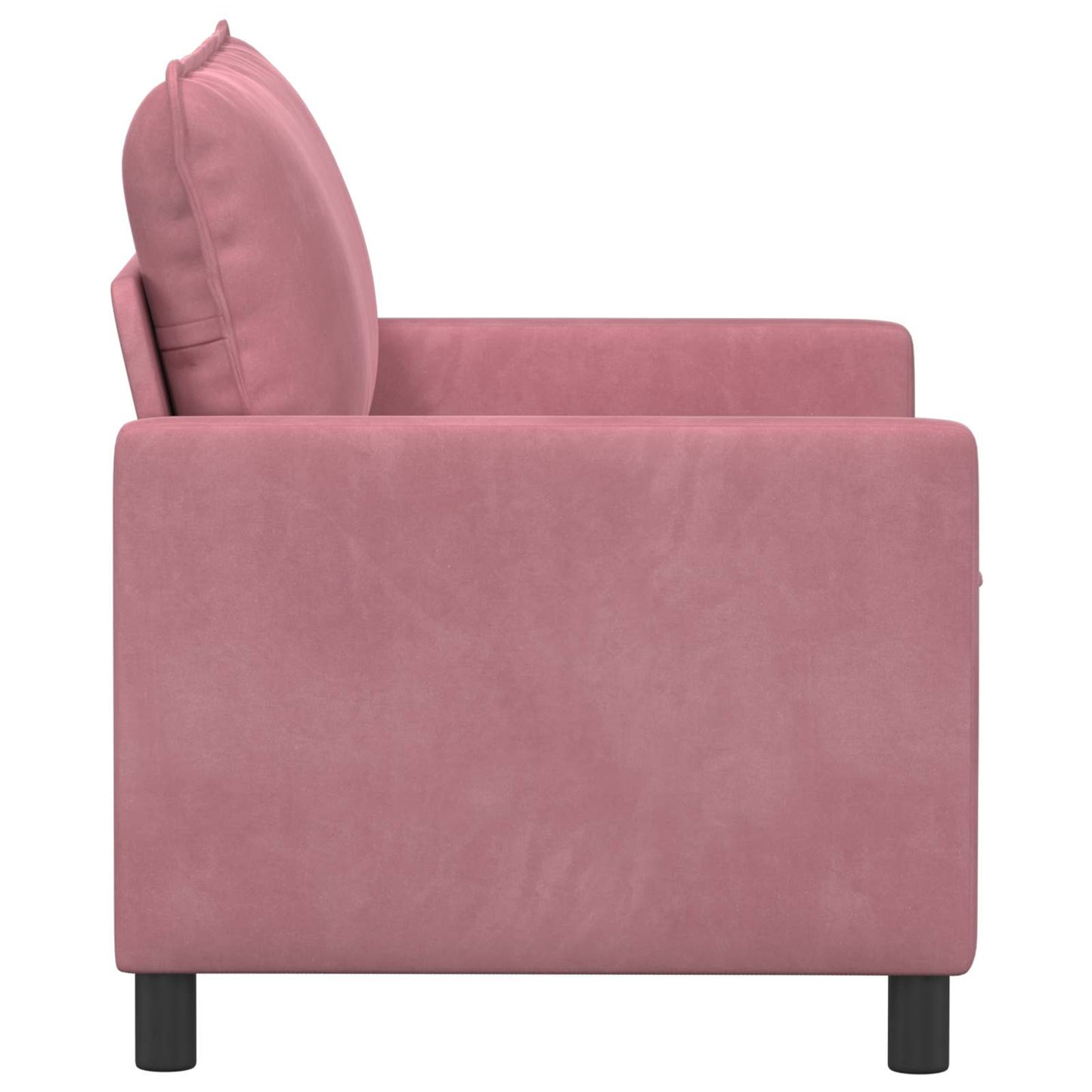 Divano Rosa 126 x 81 x 87,5 cm Velluto | homemem39