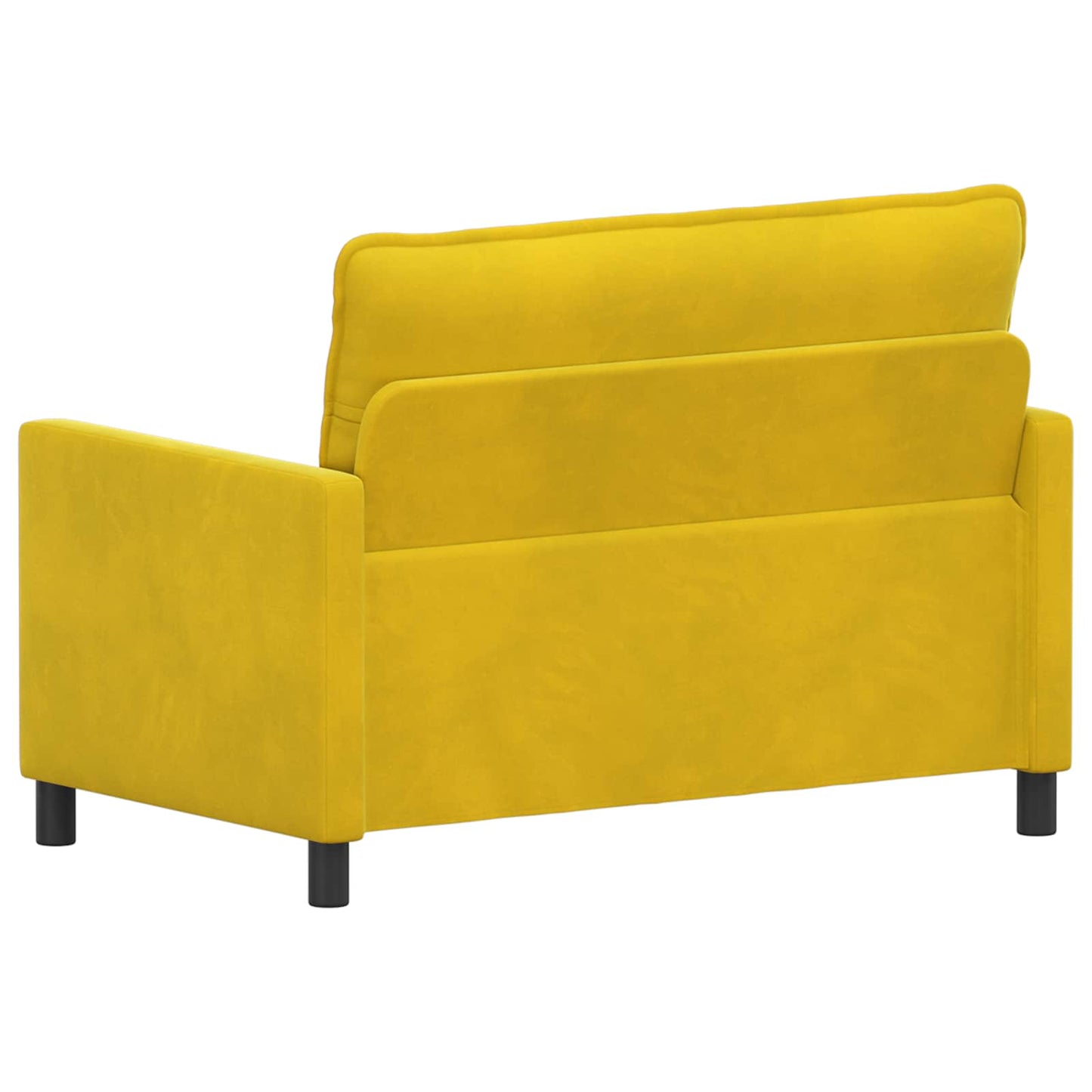 Divano Giallo 126 x 81 x 87,5 cm Velluto | homemem39