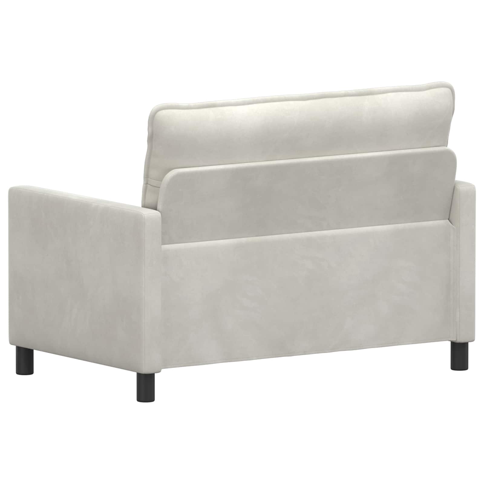 Divano Crema 126 x 81 x 87,5 cm Velluto | homemem39