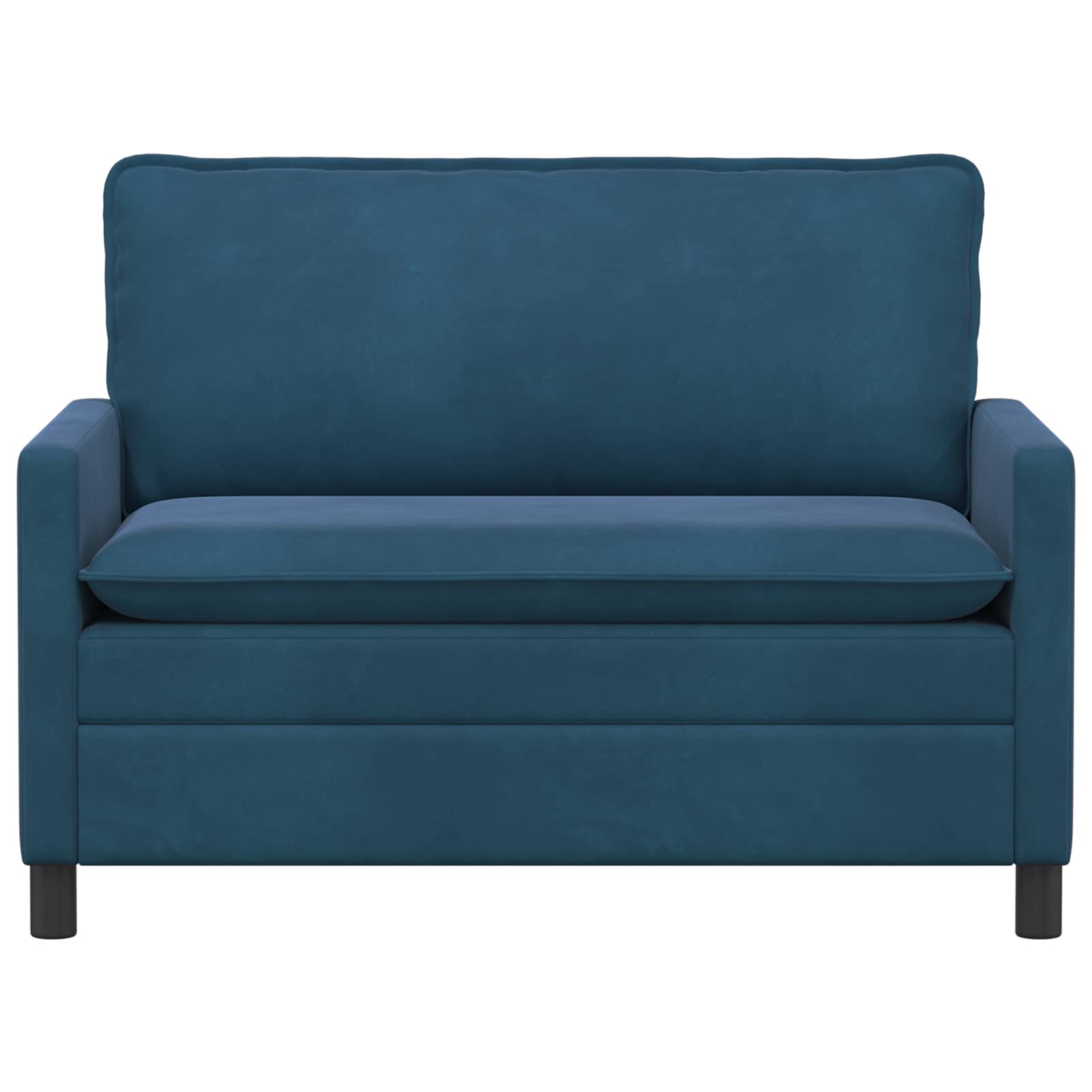 Divano Blu 126 x 81 x 87,5 cm Velluto | homemem39