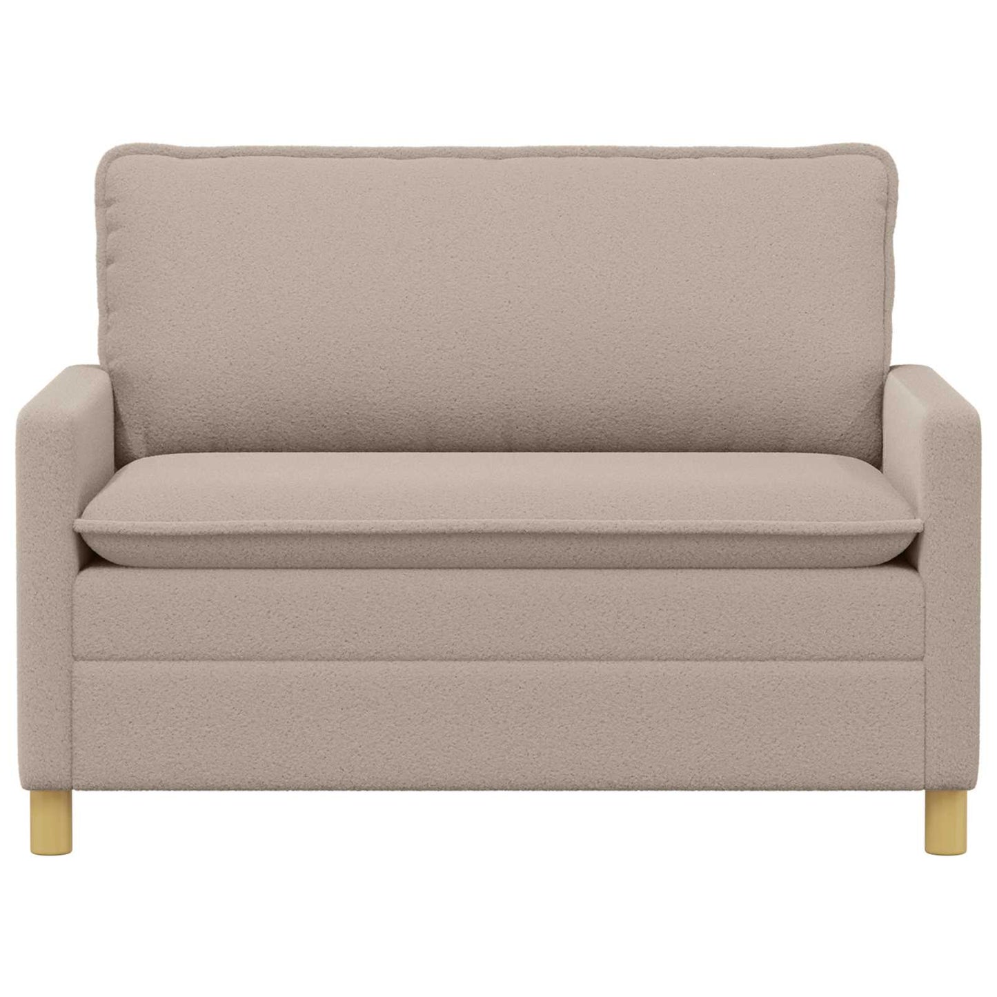 Divano Grigio Chiaro 126 x 81 x 87,5 cm Tessuto
