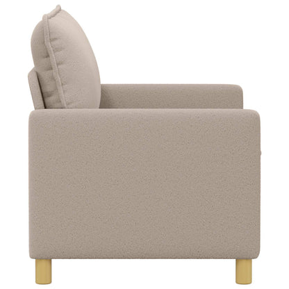 Divano Grigio Chiaro 126 x 81 x 87,5 cm Tessuto