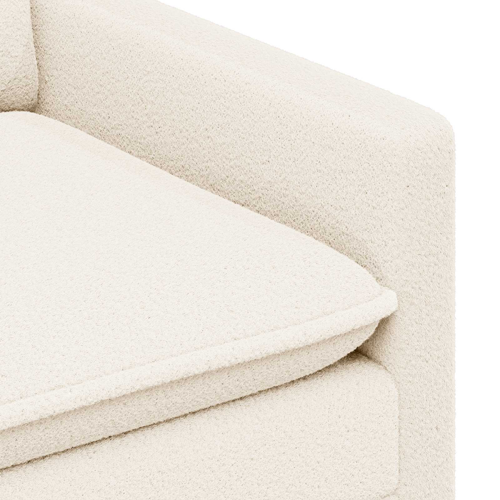 Divano Crema 126 x 81 x 87,5 cm Tessuto | homemem39
