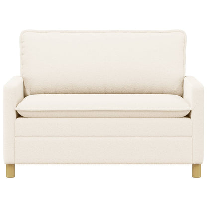 Divano Crema 126 x 81 x 87,5 cm Tessuto | homemem39