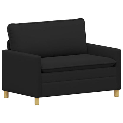 Divano Nero 126 x 81 x 87,5 cm Tessuto | homemem39