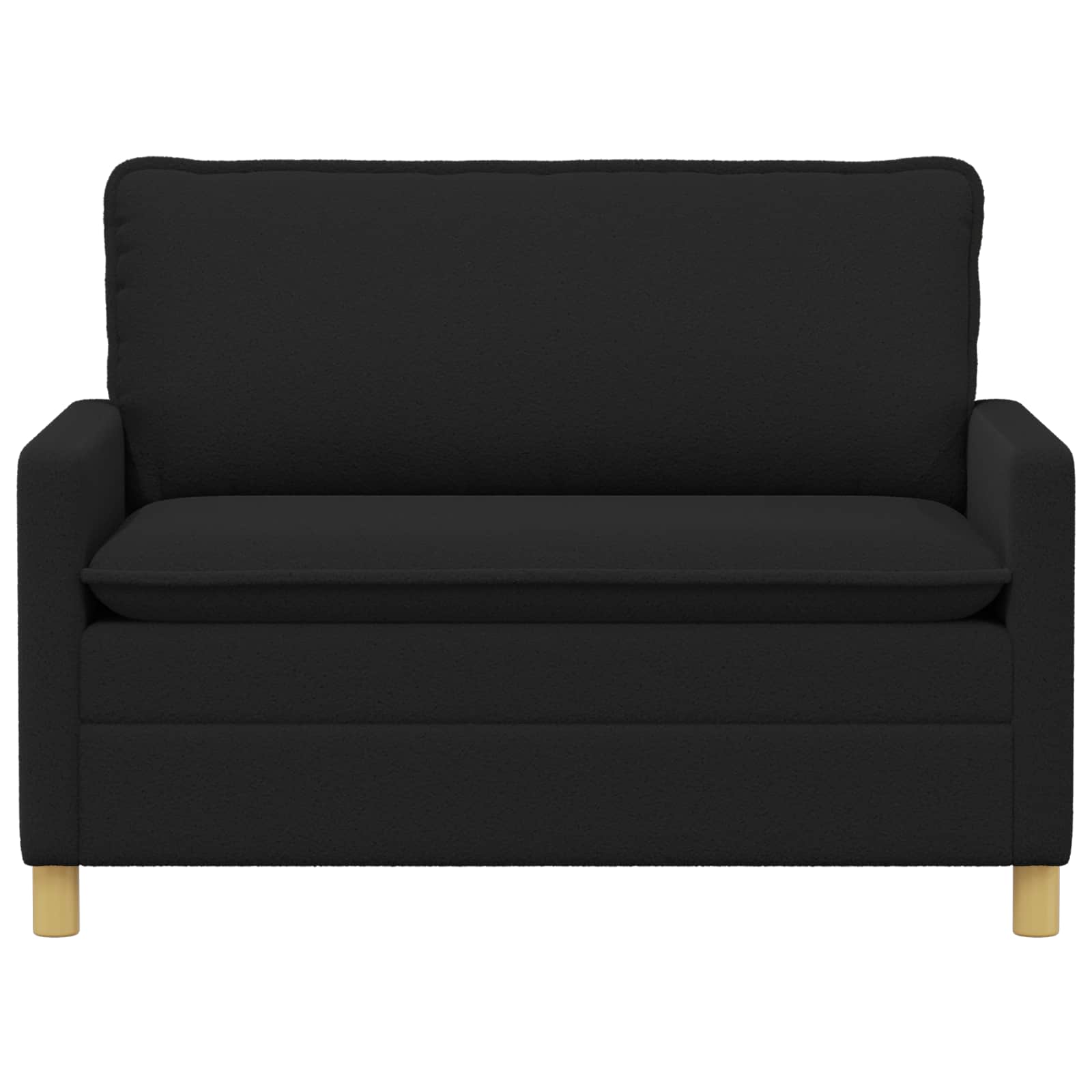 Divano Nero 126 x 81 x 87,5 cm Tessuto | homemem39