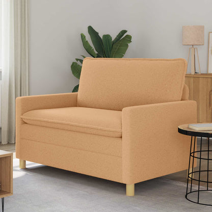 Divano Beige 126 x 81 x 87,5 cm Tessuto
