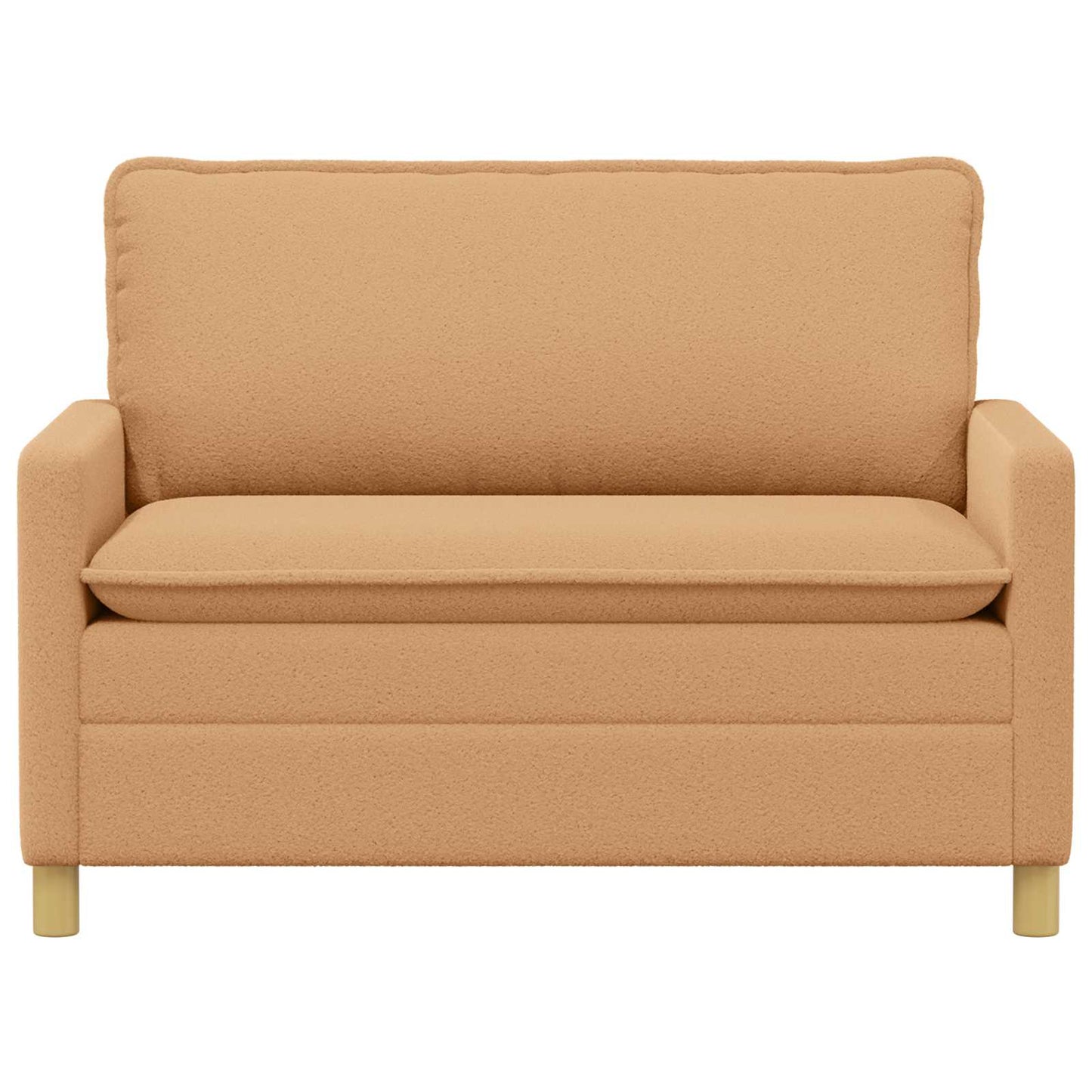 Divano Beige 126 x 81 x 87,5 cm Tessuto | homemem39