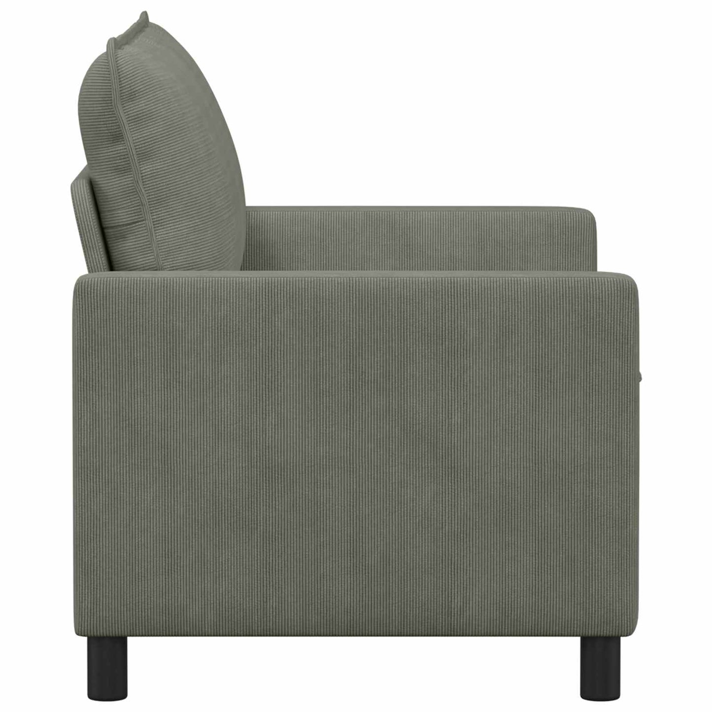 Divano Grigio Chiaro 126 x 81 x 87,5 cm Tessuto | homemem39