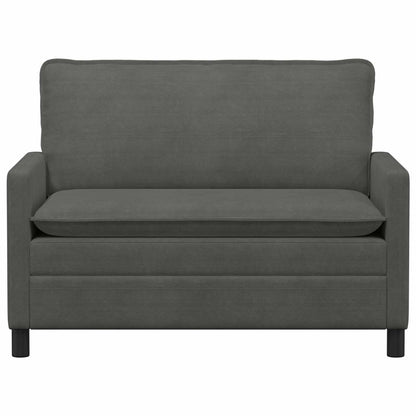 Divano Grigio Scuro 126 x 81 x 87,5 cm Tessuto | homemem39