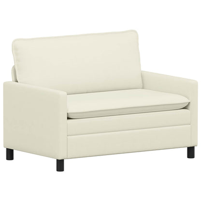 Divano Crema 126 x 81 x 87,5 cm Tessuto | homemem39