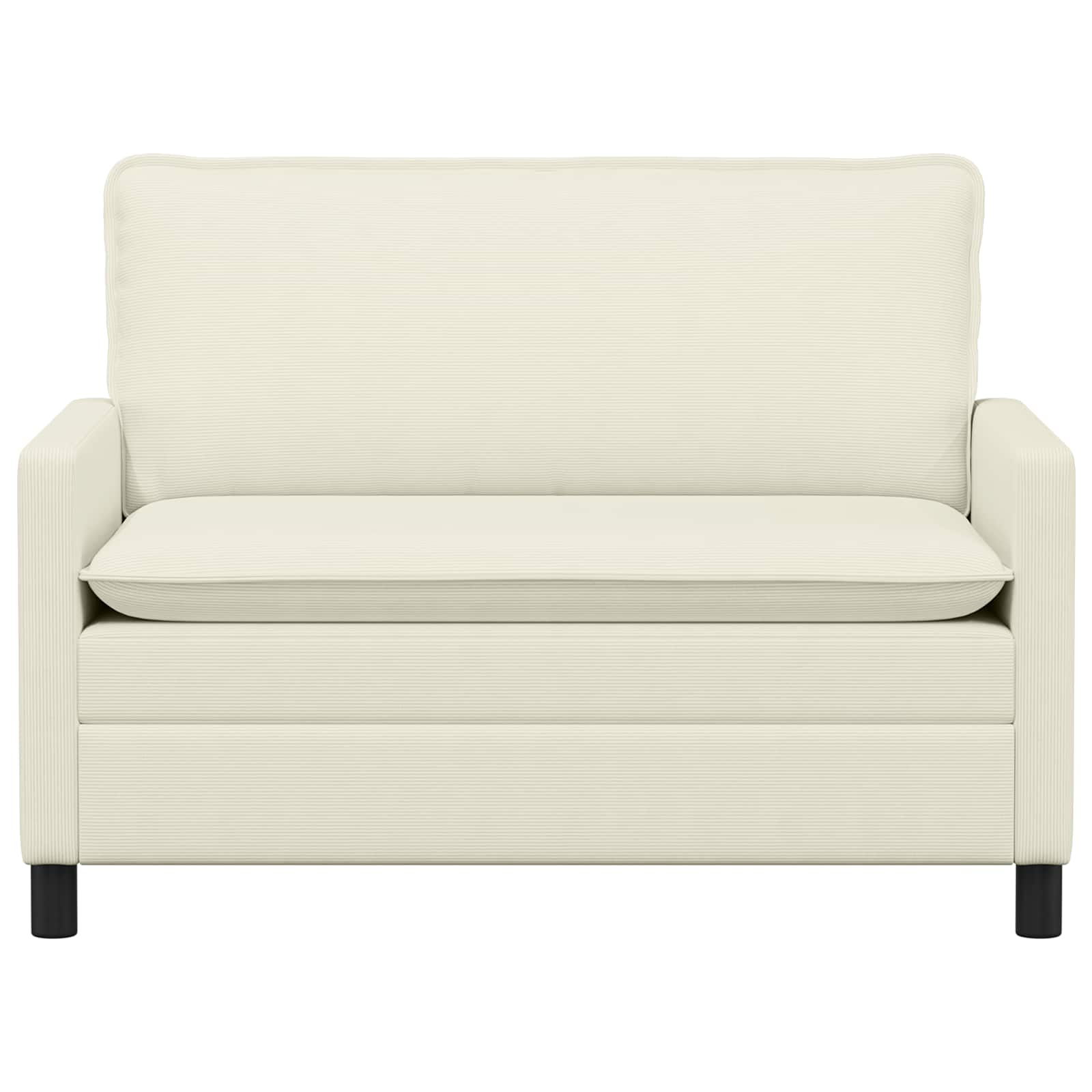 Divano Crema 126 x 81 x 87,5 cm Tessuto | homemem39