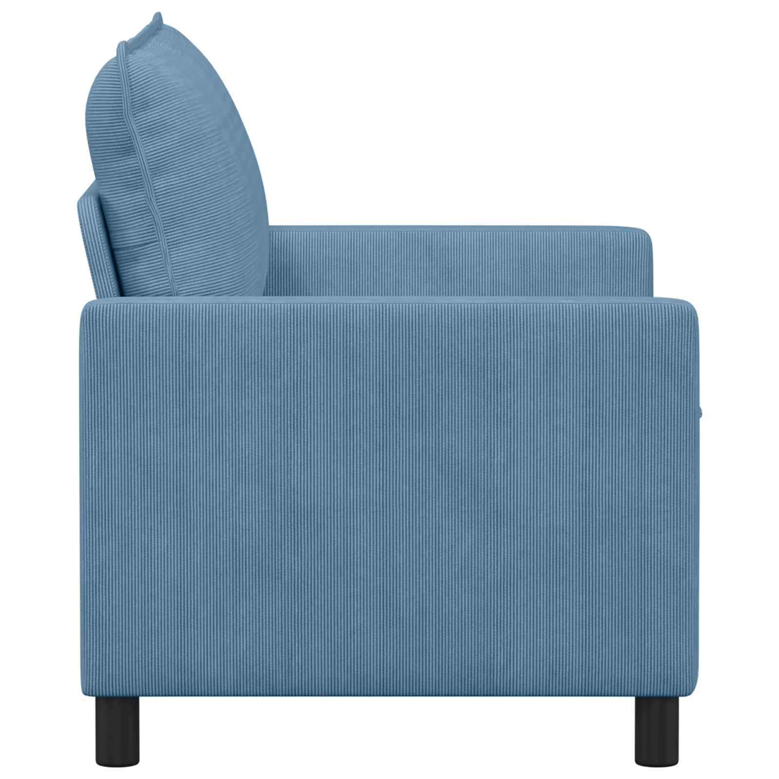 Divano Blu 126 x 81 x 87,5 cm Tessuto | homemem39