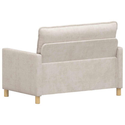 Divano Crema 126 x 81 x 87,5 cm Poliestere