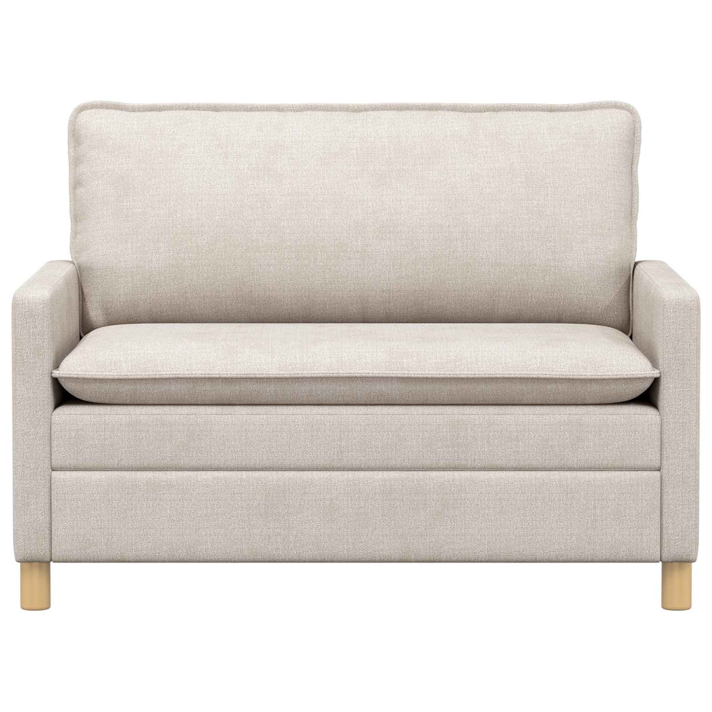 Divano Crema 126 x 81 x 87,5 cm Poliestere | homemem39