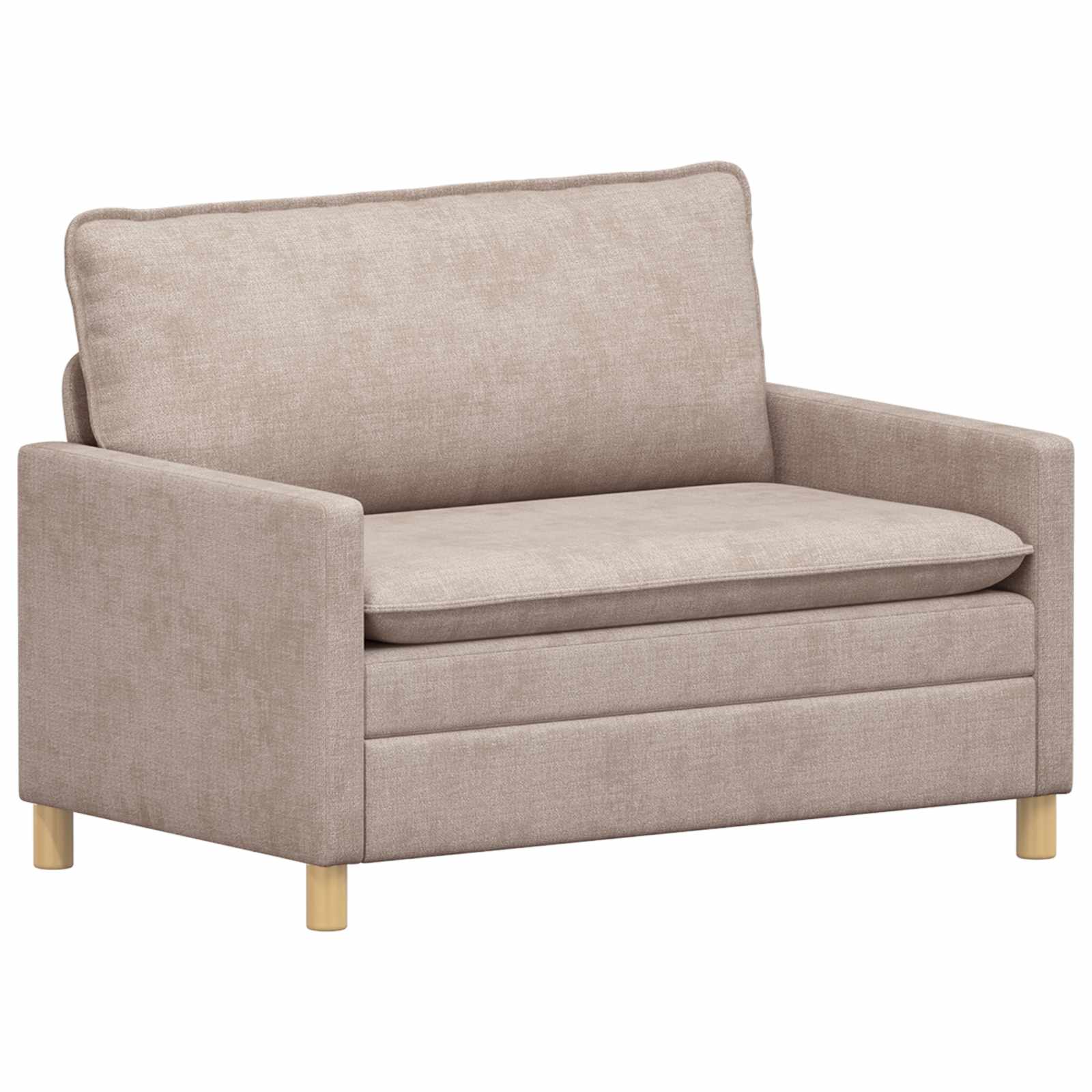 Divano Beige 126 x 81 x 87,5 cm Poliestere | homemem39