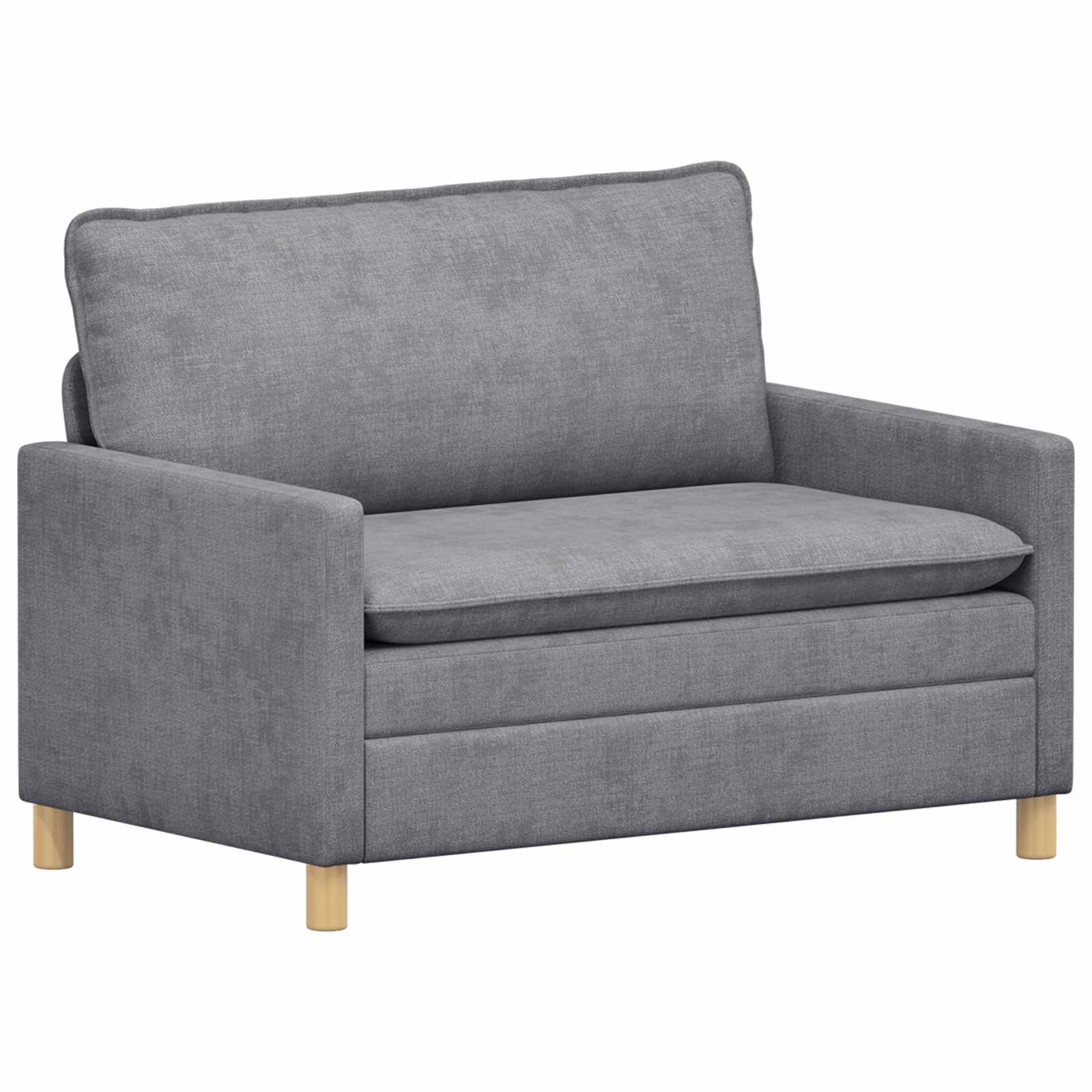 Divano Grigio Chiaro 126 x 81 x 87,5 cm Poliestere | homemem39
