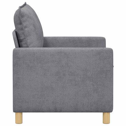 Divano Grigio Chiaro 126 x 81 x 87,5 cm Poliestere | homemem39