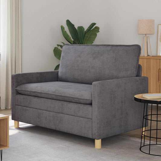 Divano Grigio Scuro 126 x 81 x 87,5 cm Poliestere | homemem39
