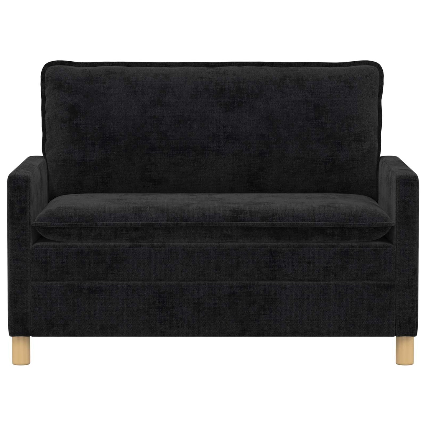 Divano Nero 126 x 81 x 87,5 cm Poliestere | homemem39