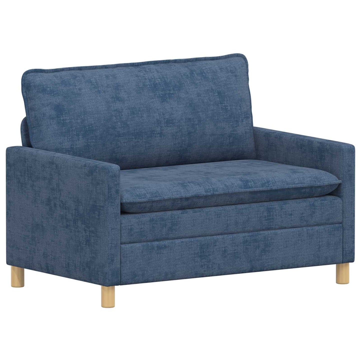 Divano Blu 126 x 81 x 87,5 cm Poliestere | homemem39