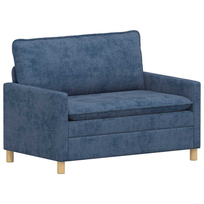 Divano Blu 126 x 81 x 87,5 cm Poliestere | homemem39