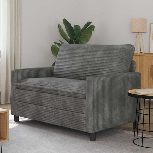 Divano Grigio Chiaro 126 x 81 x 87,5 cm Poliestere | homemem39
