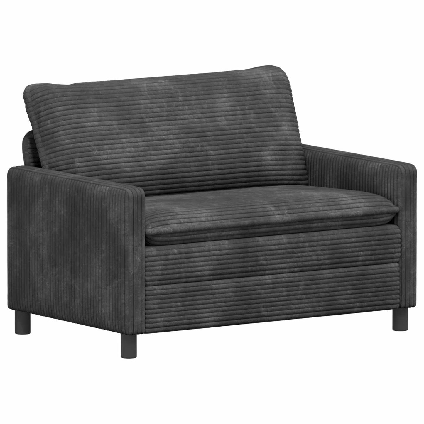 Divano Grigio Scuro 126 x 81 x 87,5 cm Poliestere | homemem39