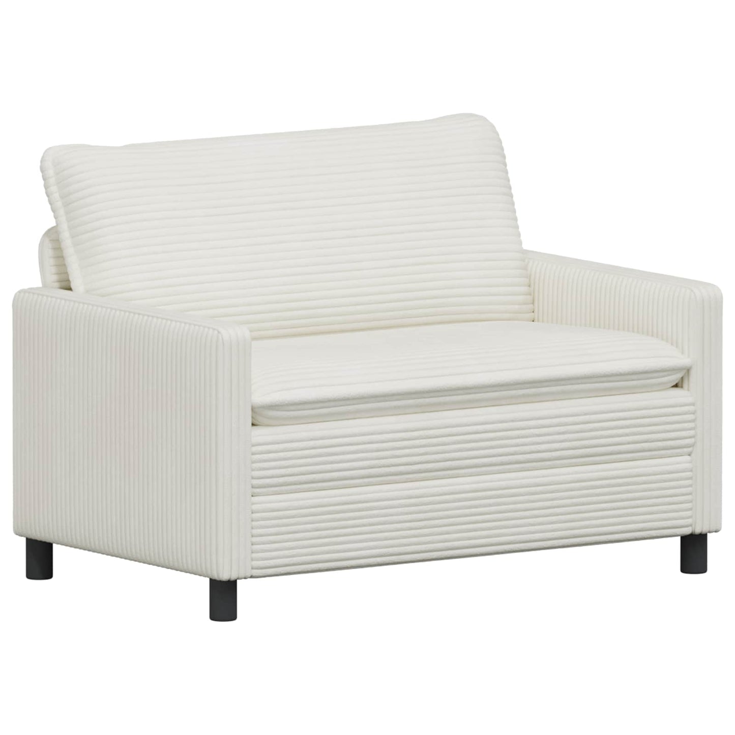 Divano Crema 126 x 81 x 87,5 cm Poliestere | homemem39