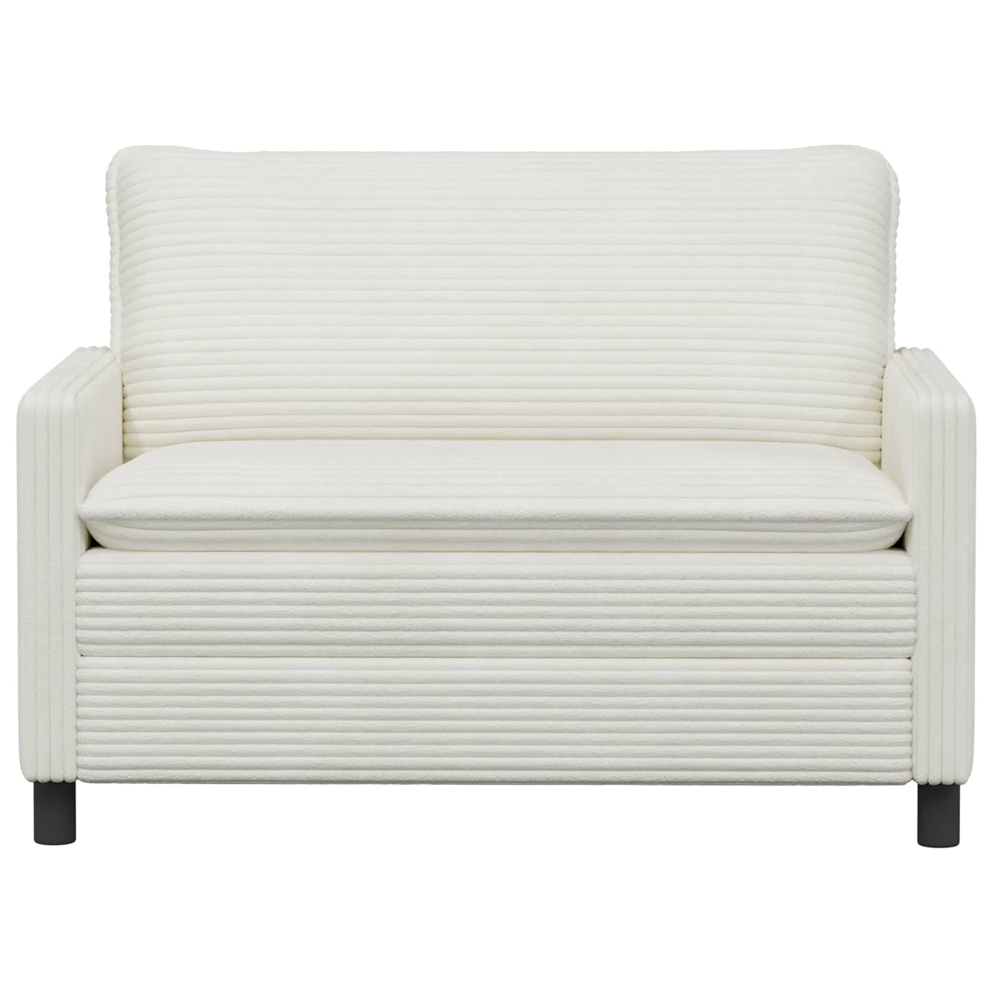 Divano Crema 126 x 81 x 87,5 cm Poliestere | homemem39