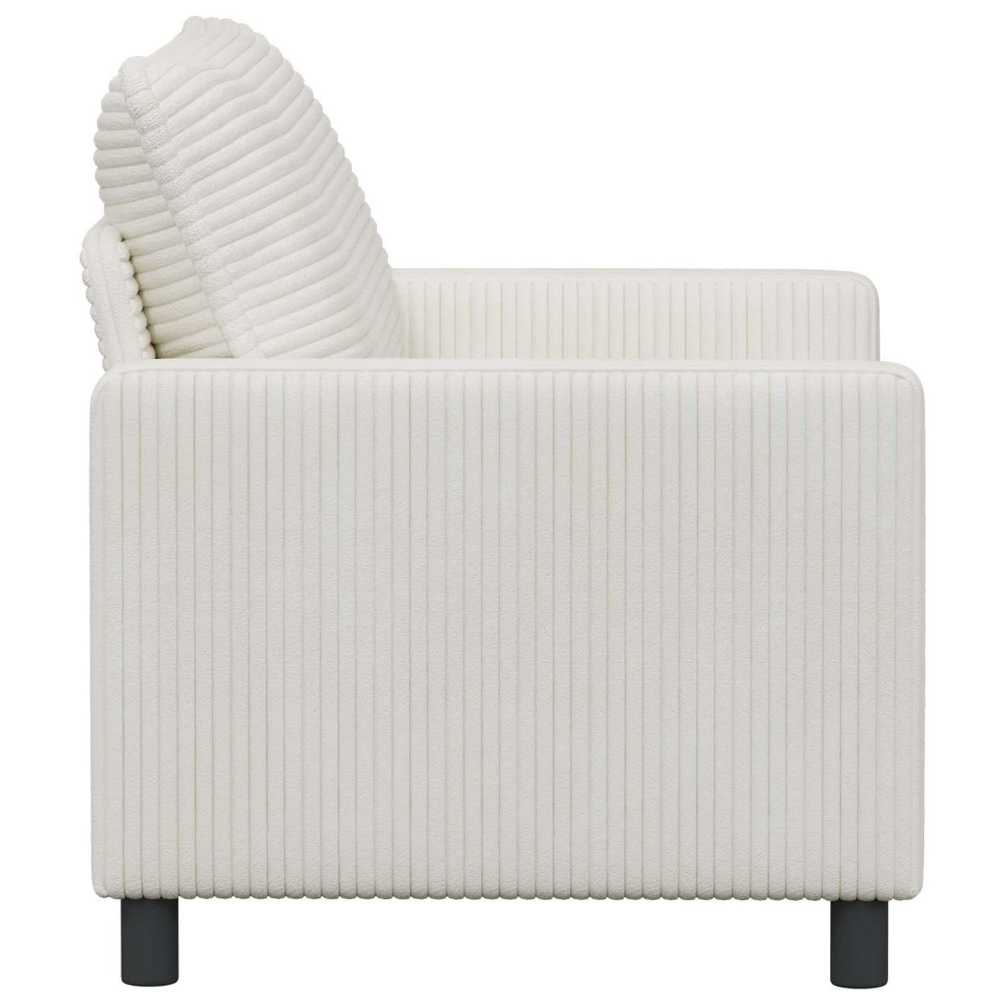 Divano Crema 126 x 81 x 87,5 cm Poliestere | homemem39