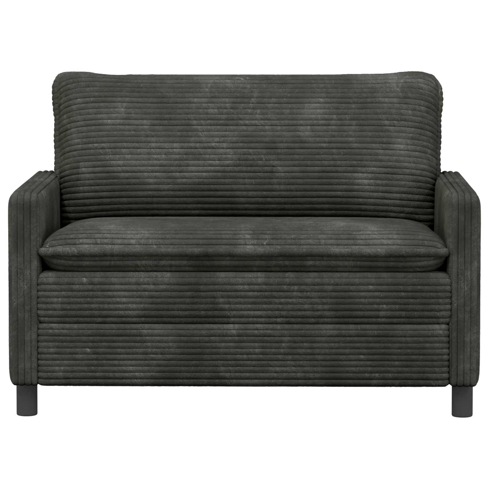 Divano Antracite 126 x 81 x 87,5 cm Poliestere | homemem39