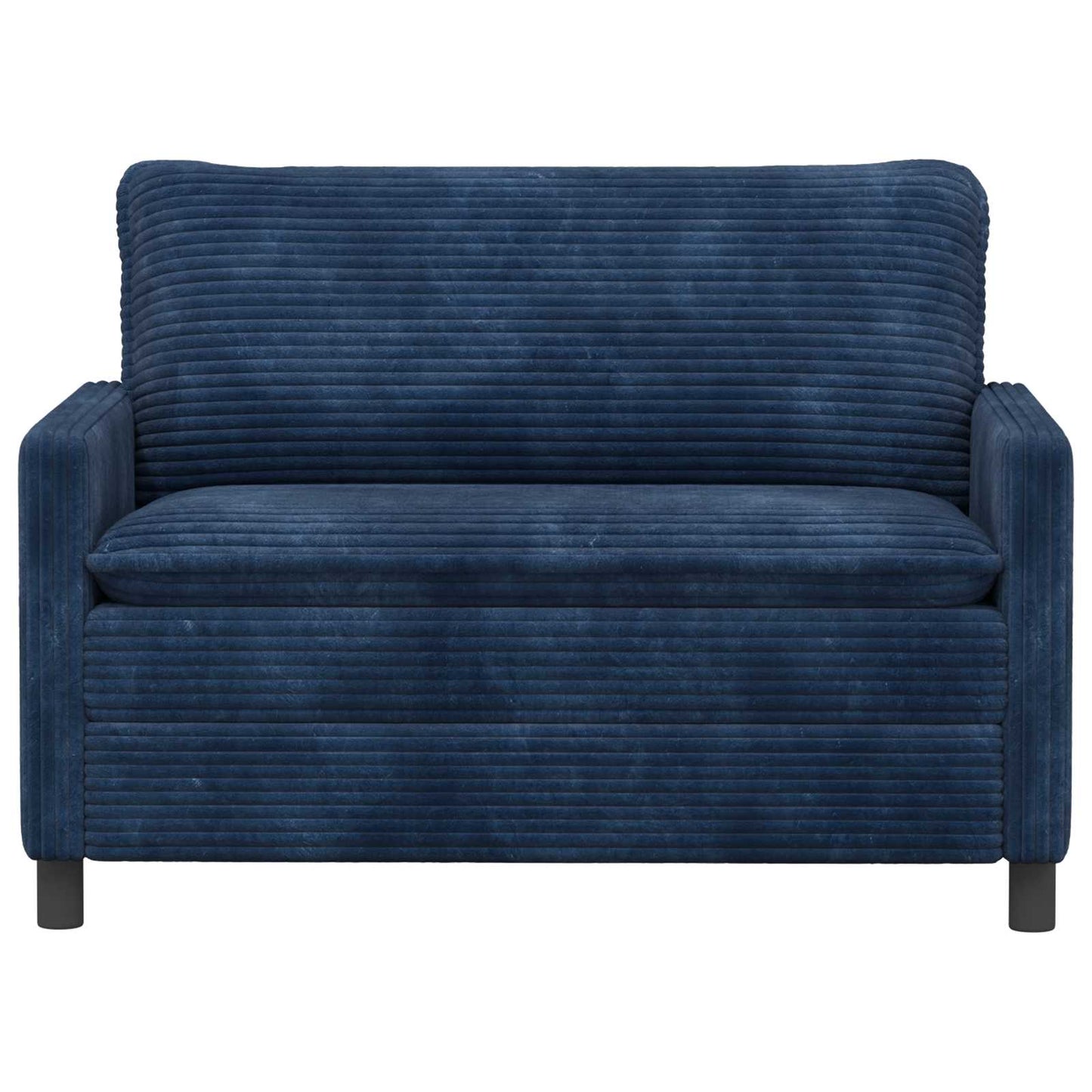 Divano Blu navy 126 x 81 x 87,5 cm Poliestere | homemem39