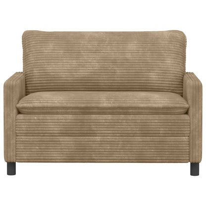 Divano Tortora 126 x 81 x 87,5 cm Poliestere | homemem39