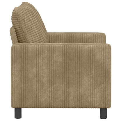 Divano Tortora 126 x 81 x 87,5 cm Poliestere | homemem39