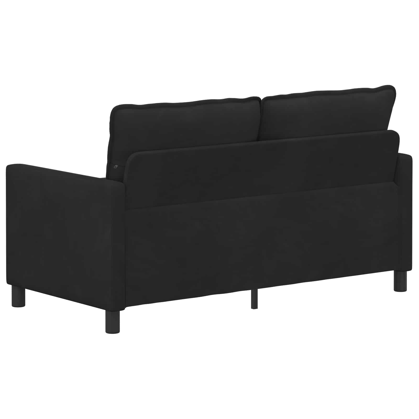 Divano Nero 156 x 81 x 87,5 cm Velluto | homemem39