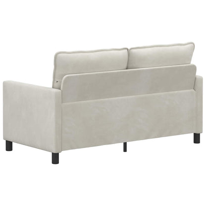 Divano Crema 156 x 81 x 87,5 cm Velluto | homemem39
