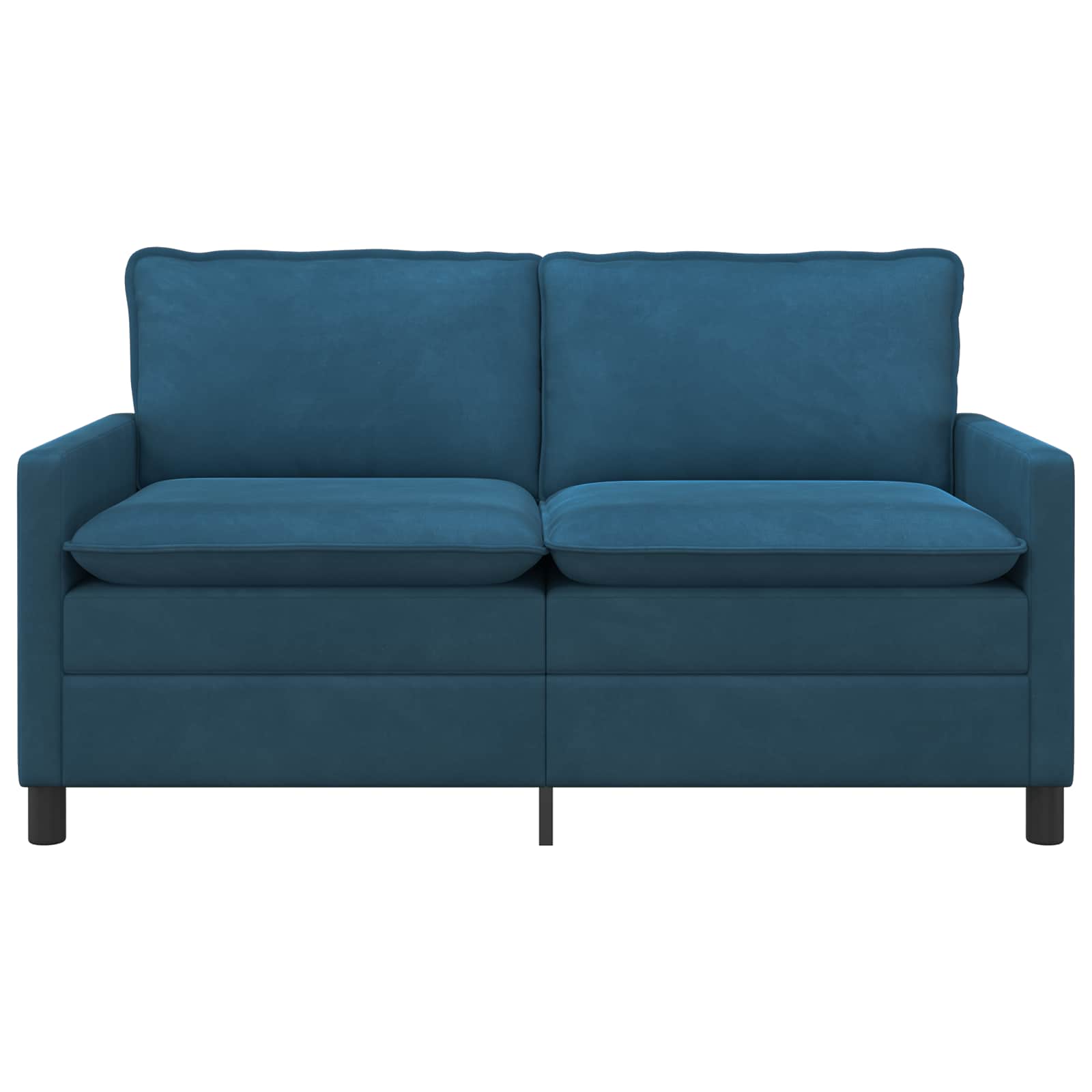 Divano Blu 156 x 81 x 87,5 cm Velluto | homemem39