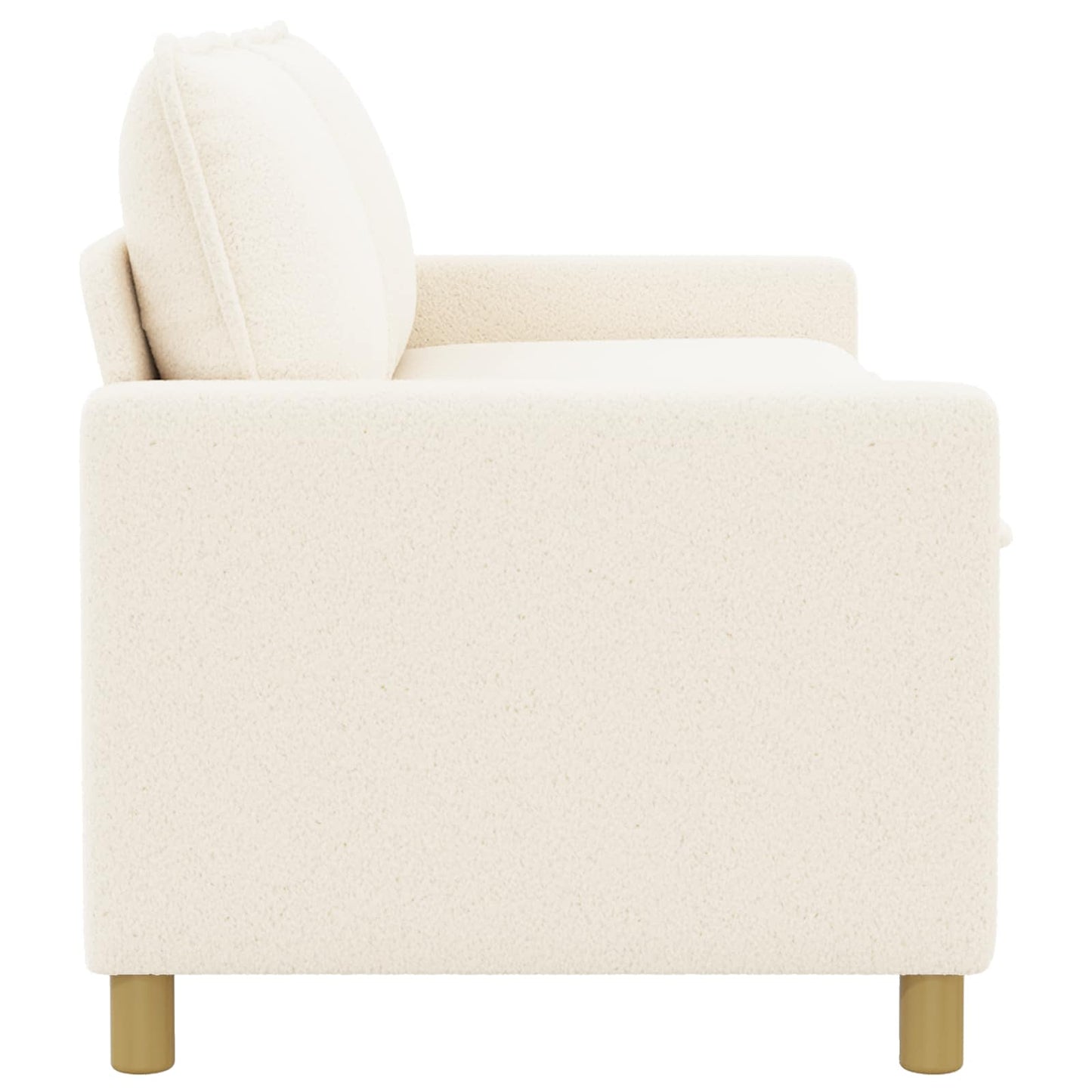 Divano Crema 156 x 81 x 87,5 cm Tessuto | homemem39