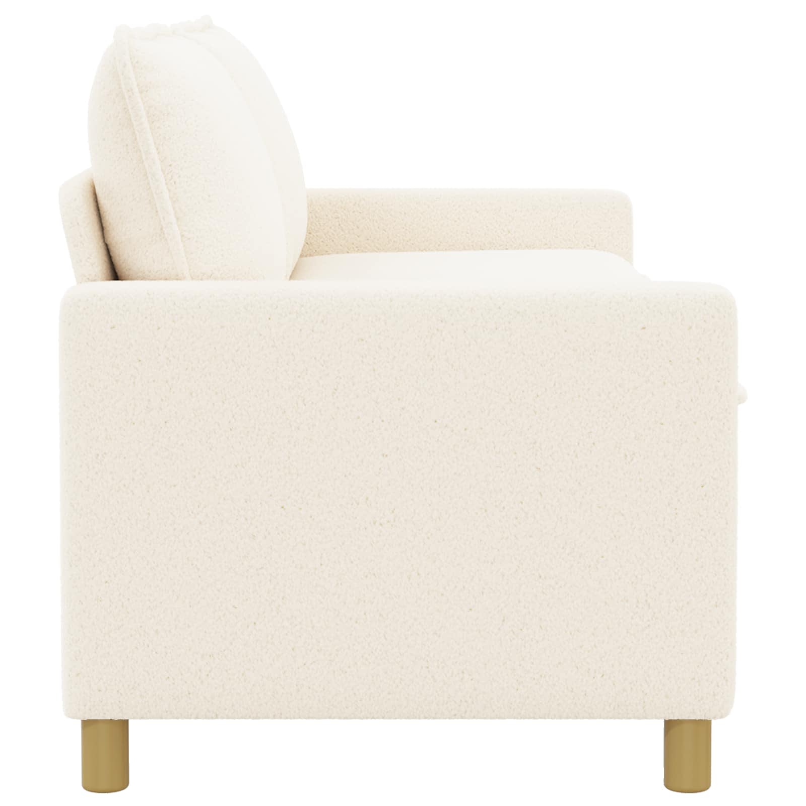 Divano Crema 156 x 81 x 87,5 cm Tessuto | homemem39