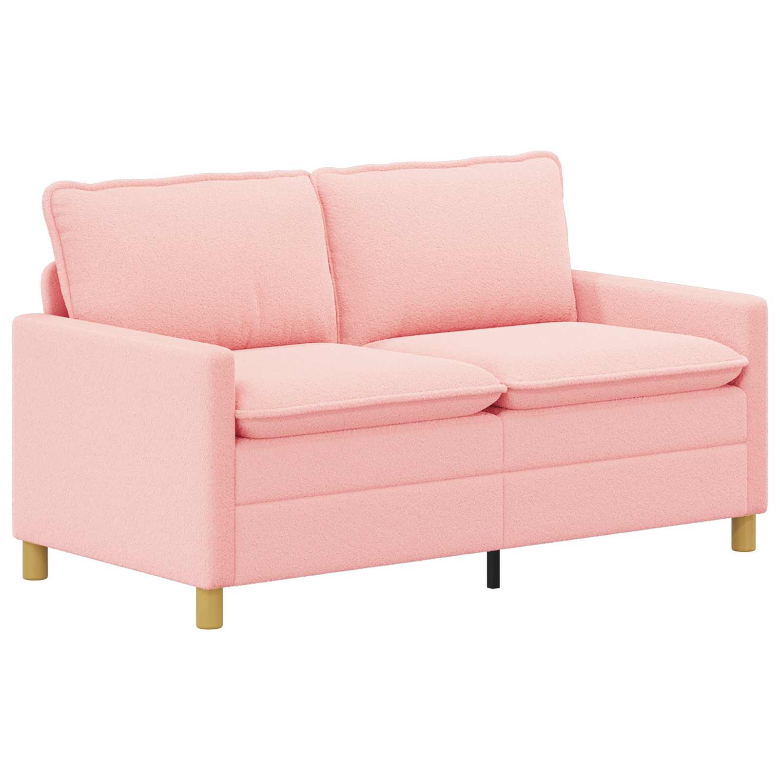 Divano Rosa 156 x 81 x 87,5 cm Tessuto | homemem39