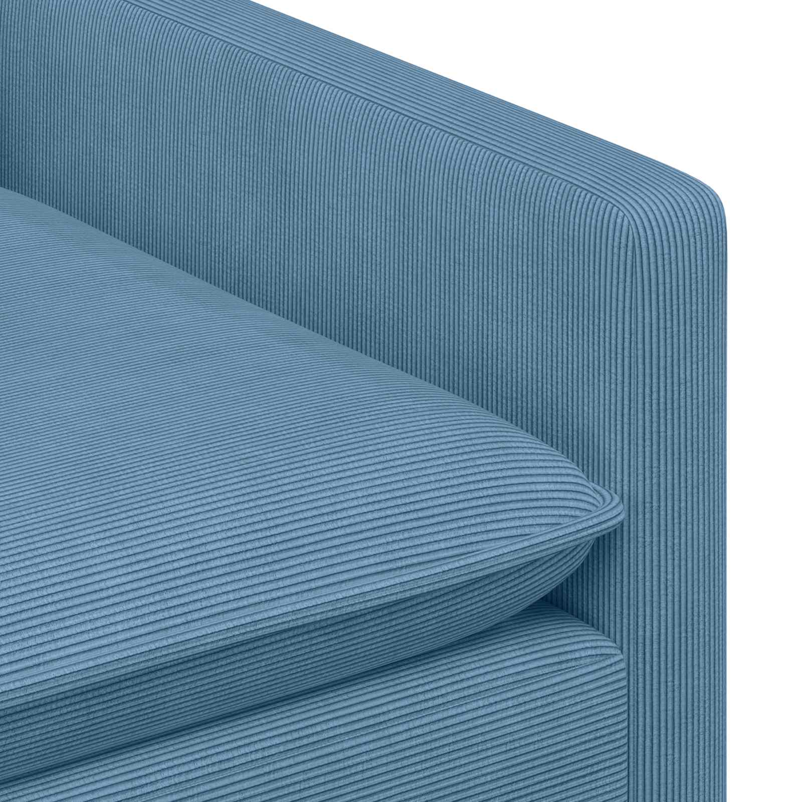 Divano Blu 156 x 81 x 87,5 cm Tessuto | homemem39