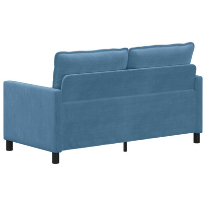 Divano Blu 156 x 81 x 87,5 cm Tessuto | homemem39